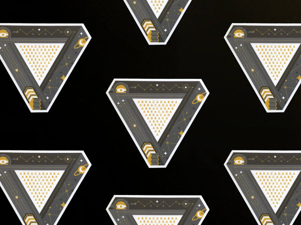 Abracadabra Sticker