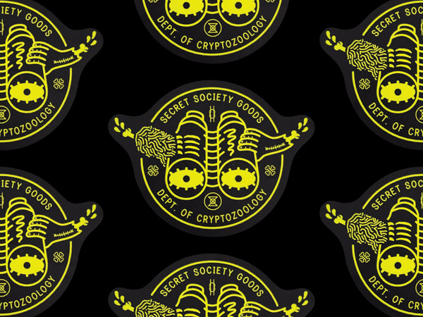 Department Of Cryptozoology Sticker