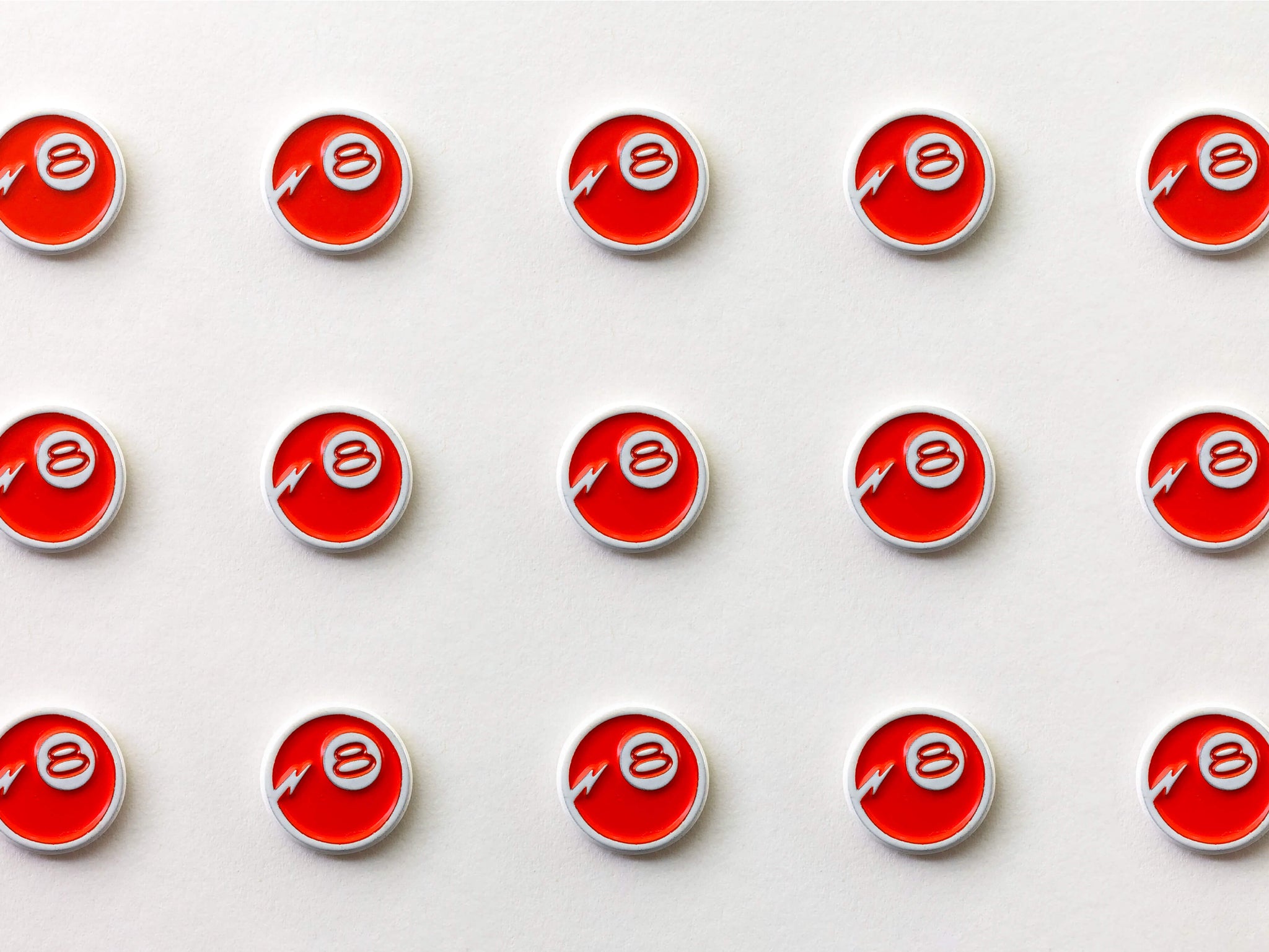 Mini 8 Ball Enamel Pin